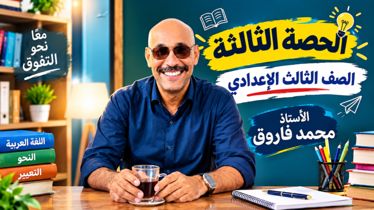 الصف الثالث الإعدادي الحصة الثالثة